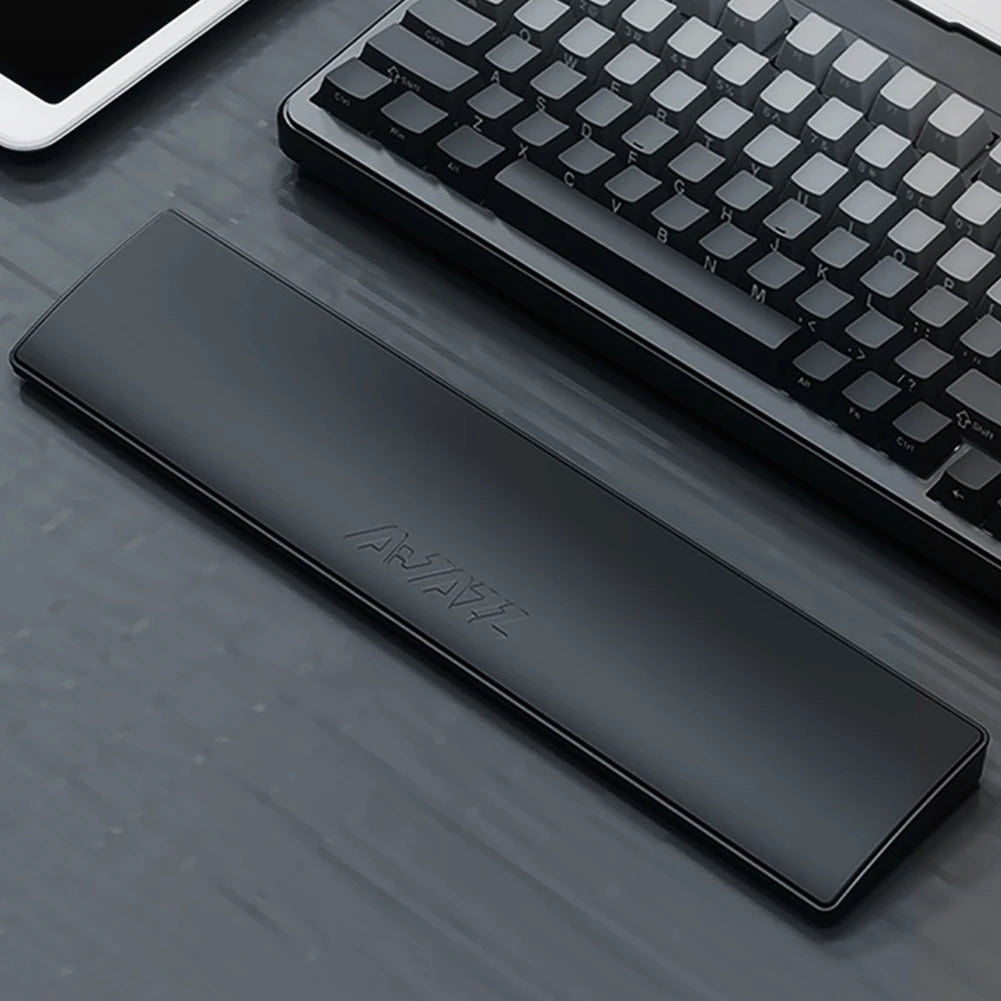 81 Keys Gaming Keyboard Wrist Rest Pad Ergonometric Soft Memory Foam Hand Support Anti-Slip Stable Base for Work Studying Gaming