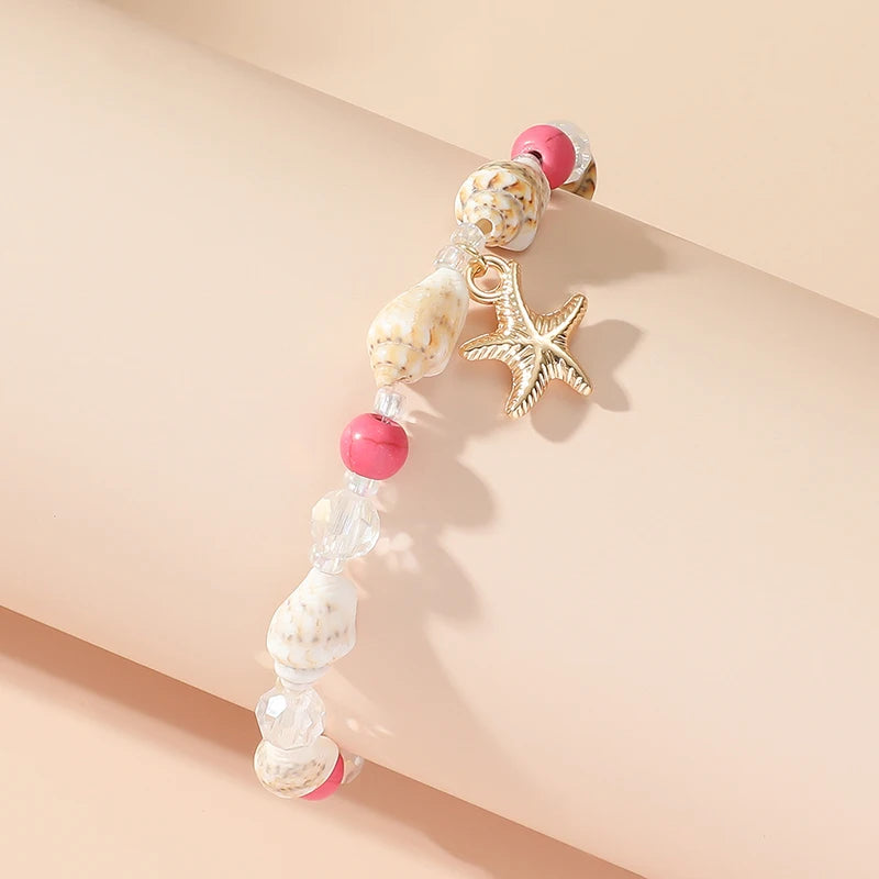 Bohemian Starfish Bracelet for Women Beach Jewelry - Smarsty