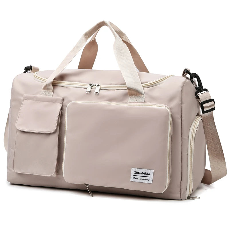 Unixinu Carry On Weekender Duffle Bag With Shoe Compartment - Smarsty