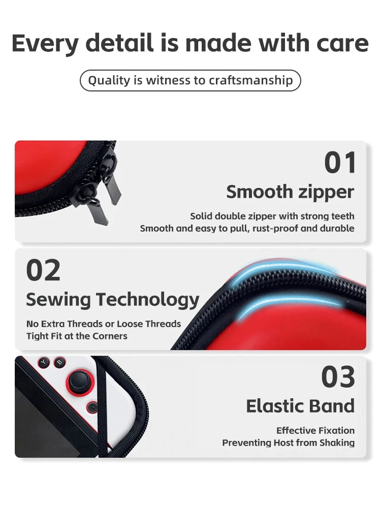 Waterproof Hard Shell Case For Nintendo Switch - Smarsty