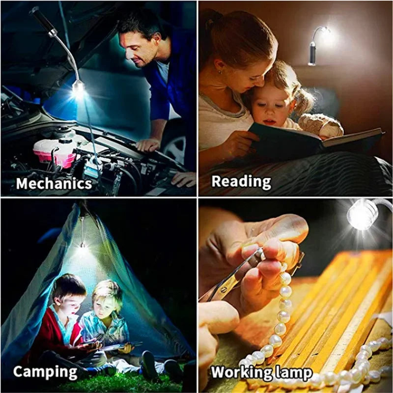 Magnetic LED Grill Light with Flexible Gooseneck - Smarsty