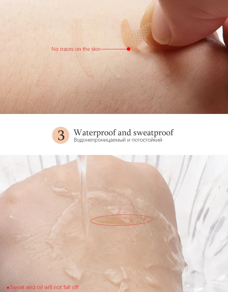 600 Pcs Double Fold Eyelid Tape For Invisible Lifting - Smarsty