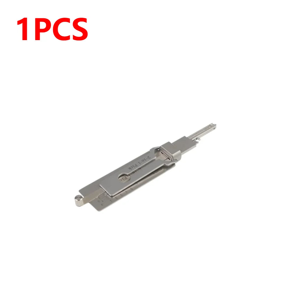 1-5X Stainless Steel Key Decoder Precision Hook And Pickup Hand Tool O-ring Pickup Repair Kit Available Hook Hand Measuring Tool