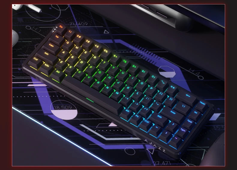 Magnetic Switch 60 Percent Mechanical Keyboard For Gaming