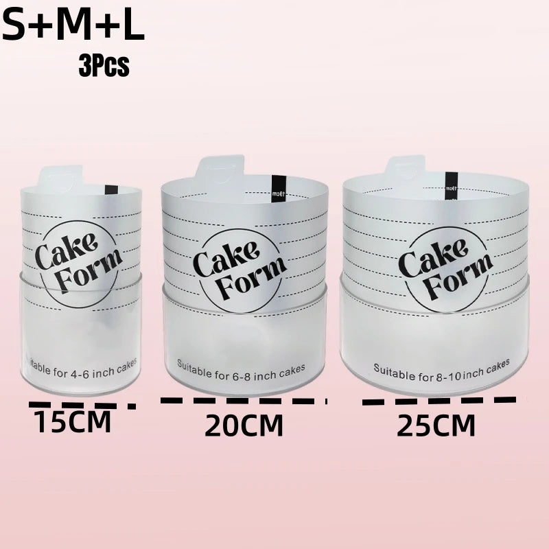 Adjustable Round Cake Ring Mold for Perfect Mousse Desserts - Smarsty