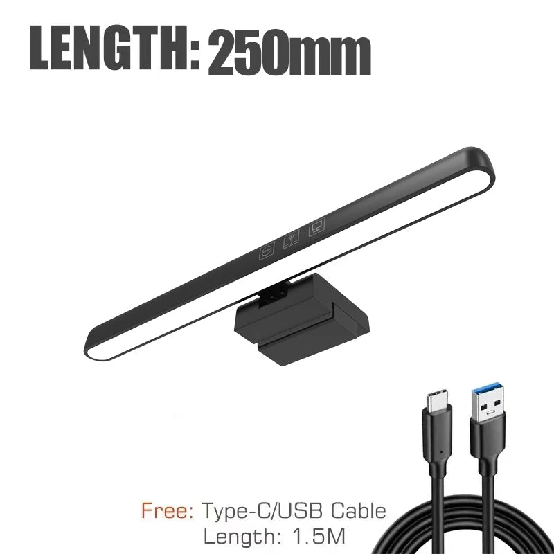 LED Computer Monitor Light Bar for Eye Protection and Dimming - Smarsty