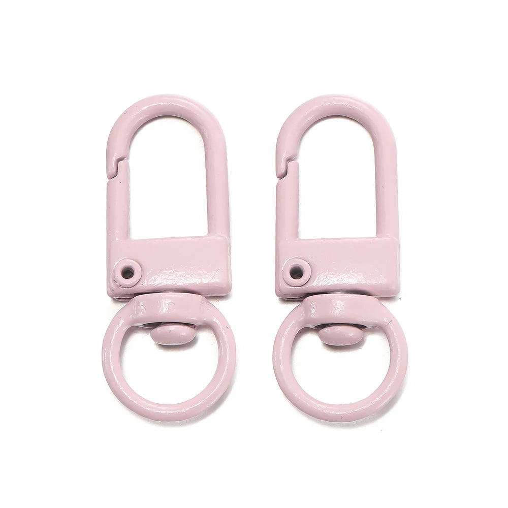 Colorful Alloy Snap Lobster Clasp Keychain Hooks Set - Smarsty