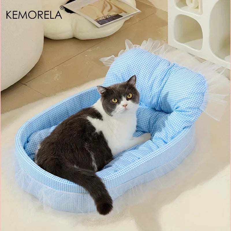 KEMORELA Washable Cat Sofa Bed with Removable Cover - Smarsty