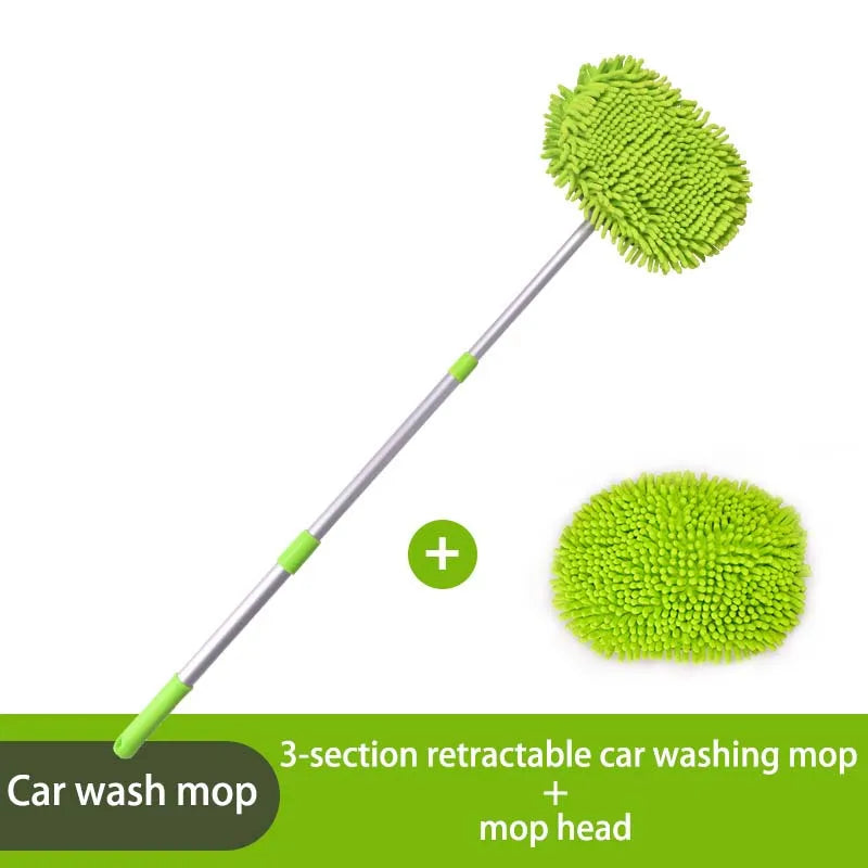 Super Absorbent Car Wash Brush With Telescoping Handle - Smarsty