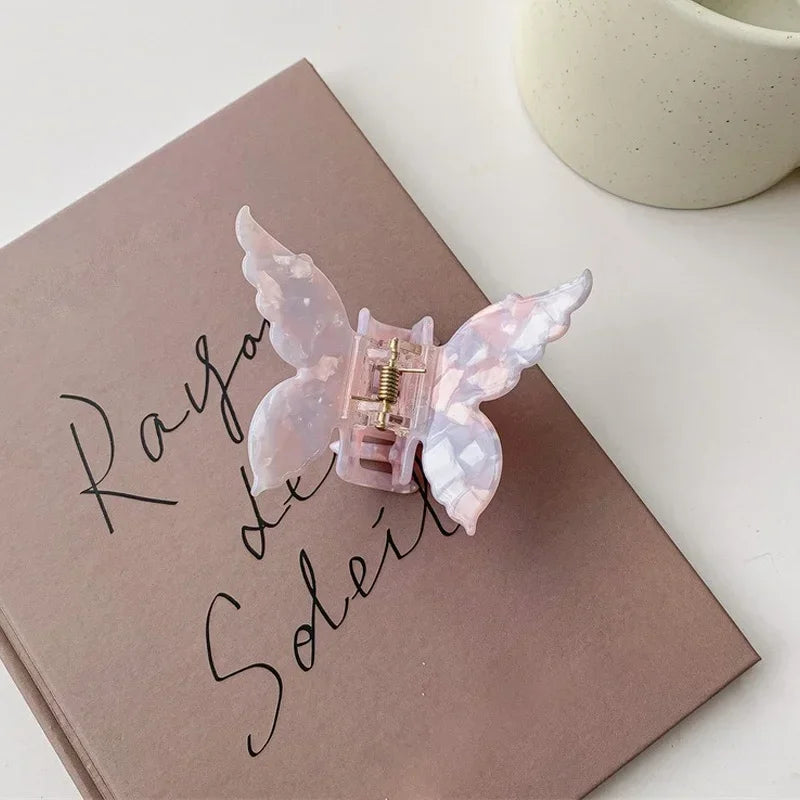 Colorful Butterfly Hair Claw Clip for Elegant Styling - Smarsty