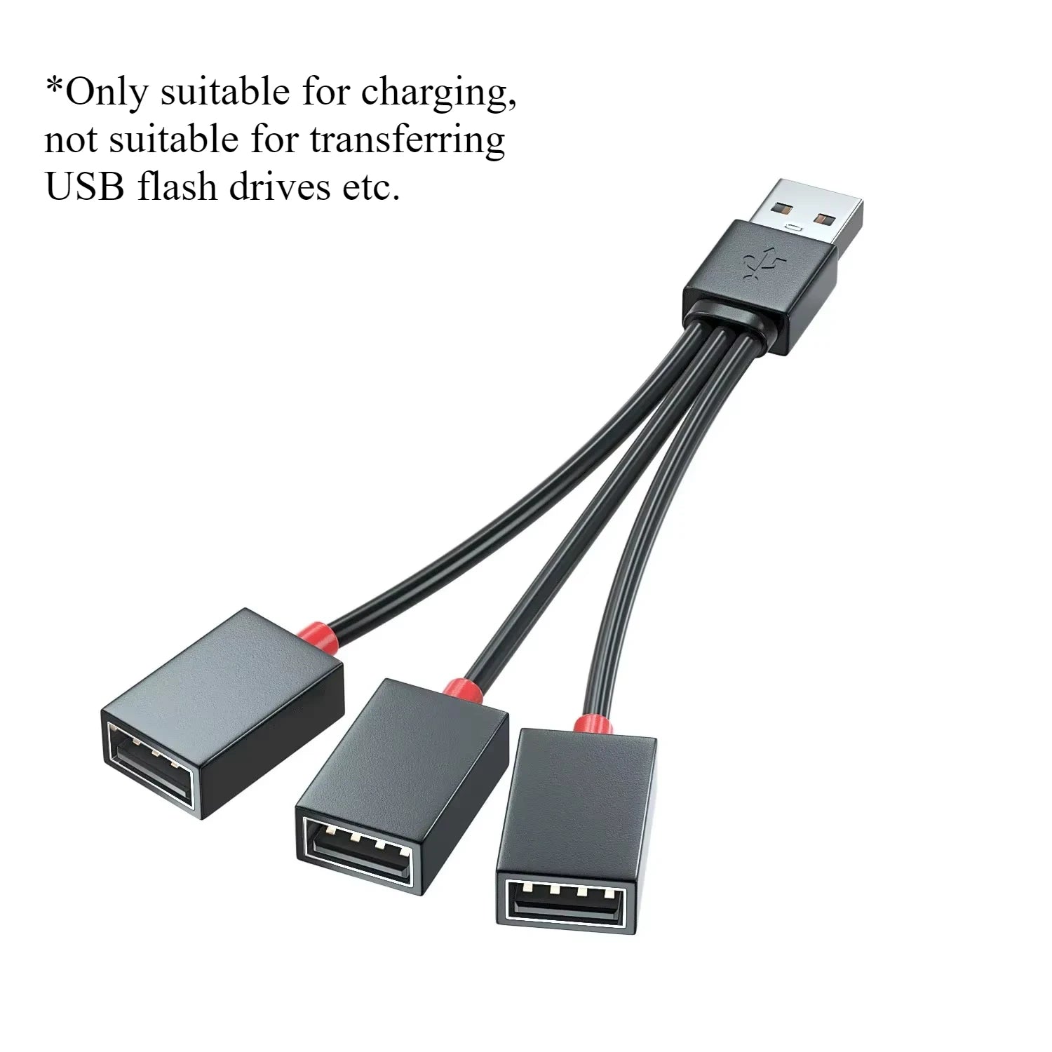 Car USB Hub 1 In 2 Out Charging Cable CompactLight
