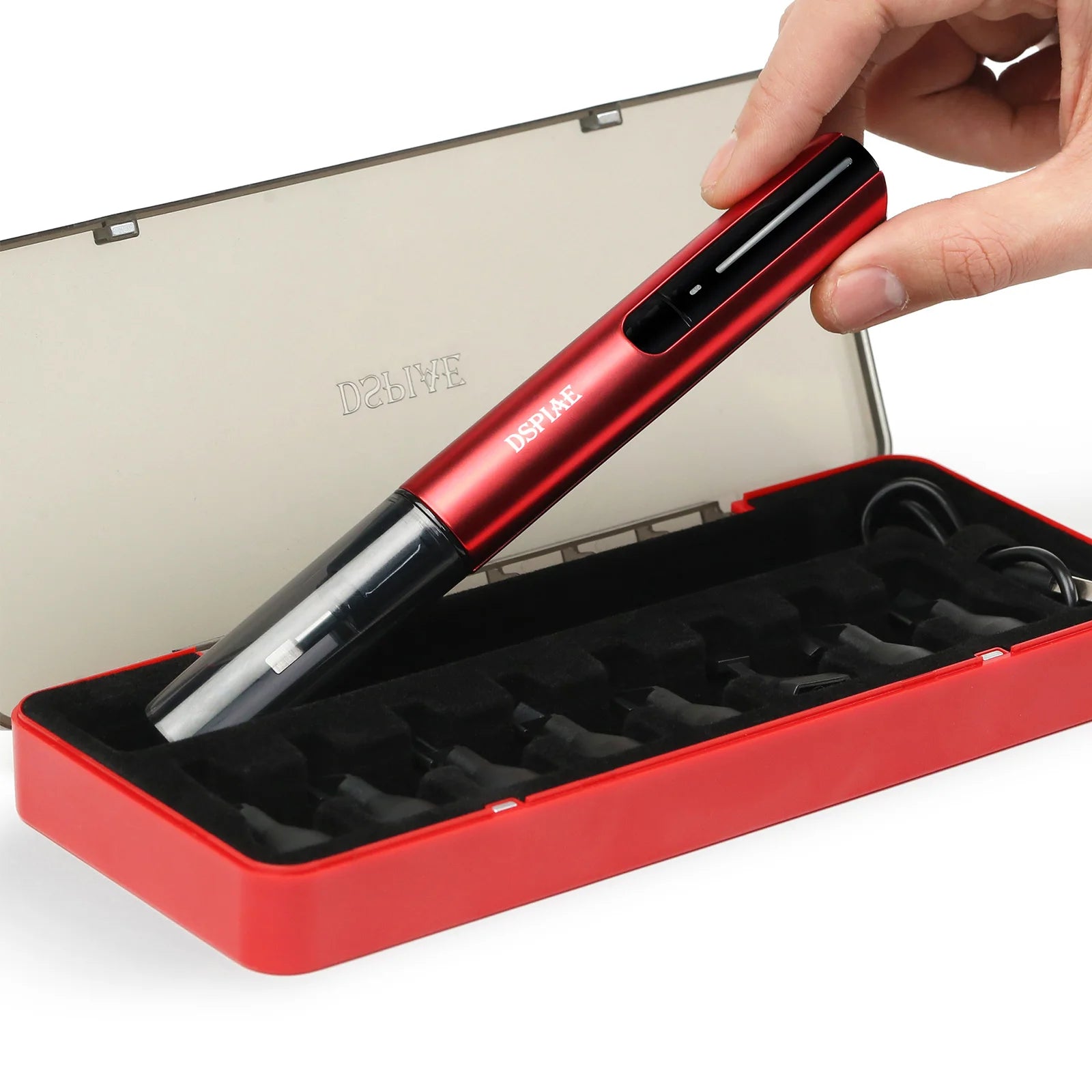 DSPIAE ES-A DIY Reciprocating Sander Electric Grinding Pen Plastic Model Sanding Paper Head for Military Model Craft Tools Hobby