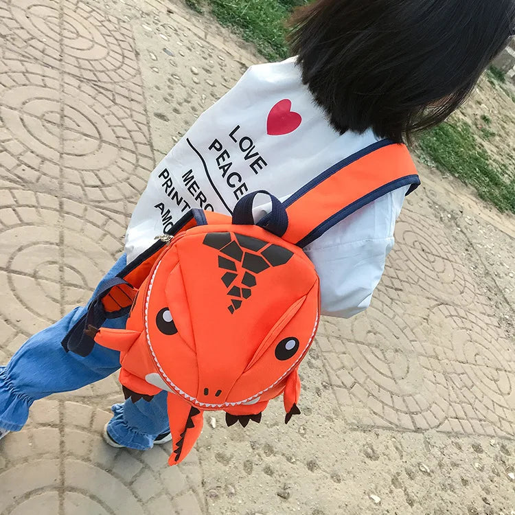 Dinosaur Kids Backpack Waterproof Oxford School Bag - Smarsty