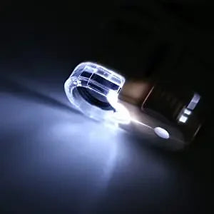 60X Zoom Magnifying Glass with LED Light - Smarsty
