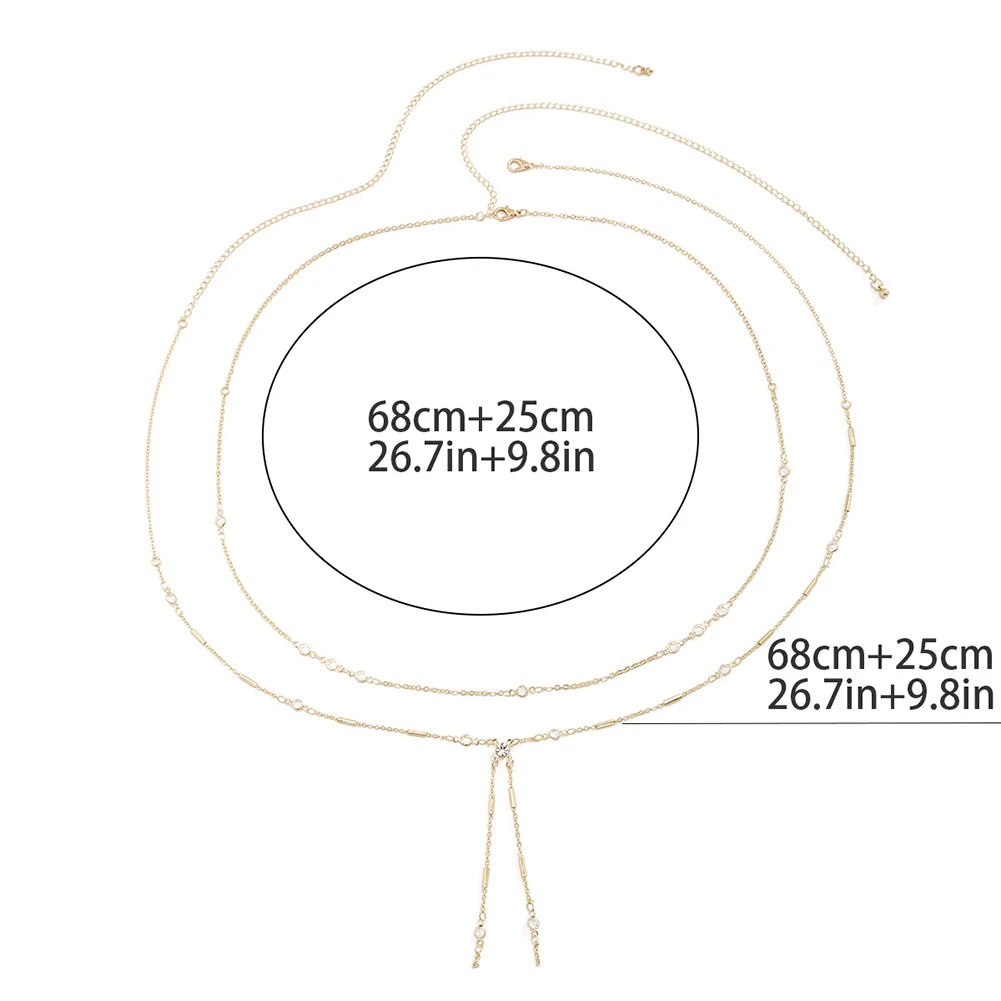 Stainless Steel Coin Charm Belly Chain for Women - Smarsty