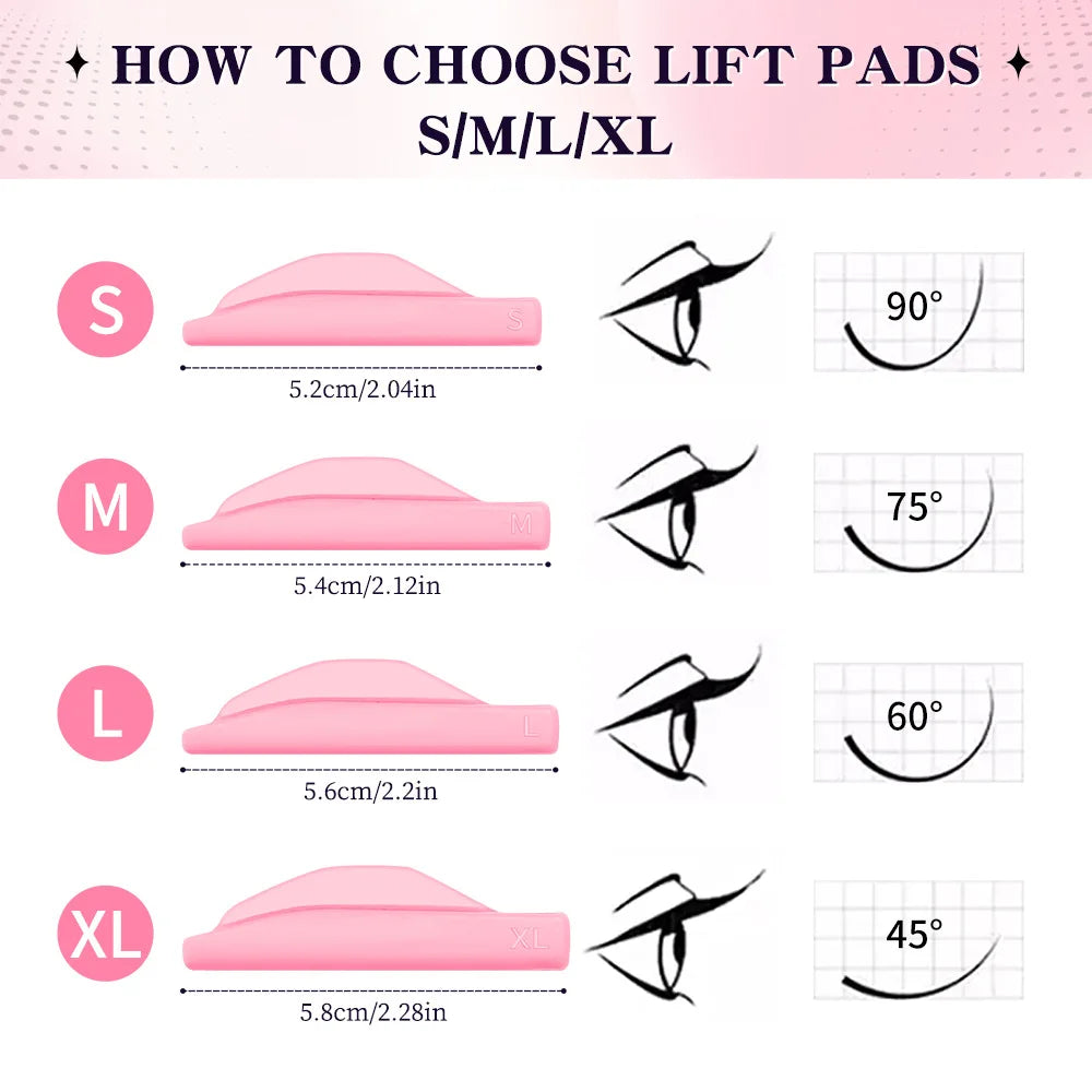 Eyelash Perm Silicone Pads for Perfect Curling - Smarsty