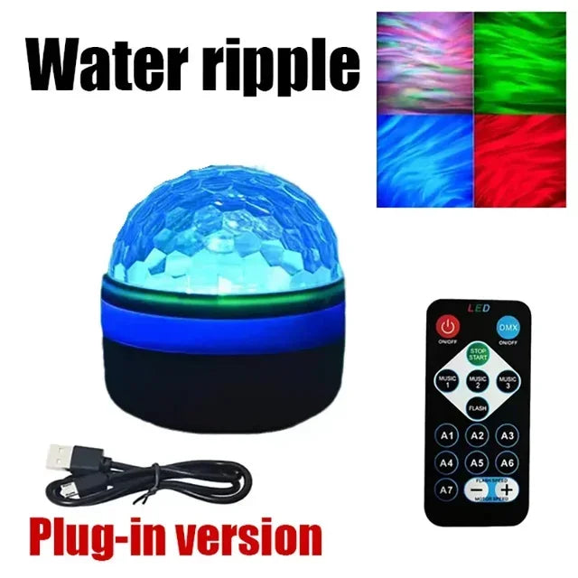 Northern Aurora LED Night Light Projector with Remote Control - Smarsty
