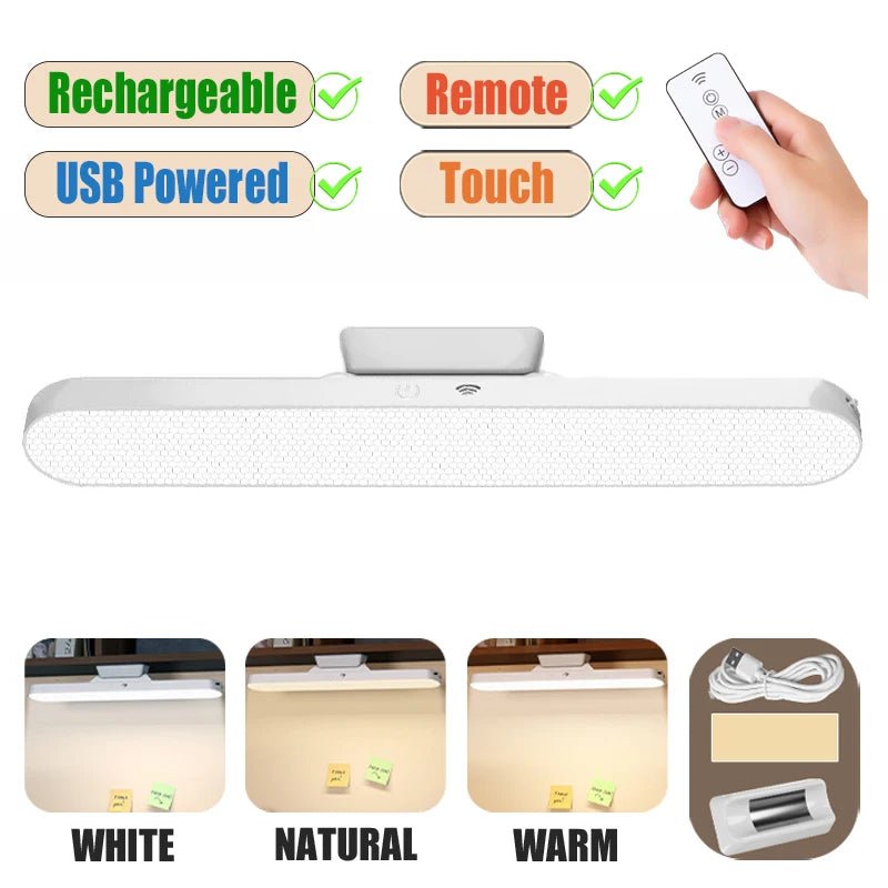 LED Desk Lamp with Three-Speed Dimming for Students - Smarsty