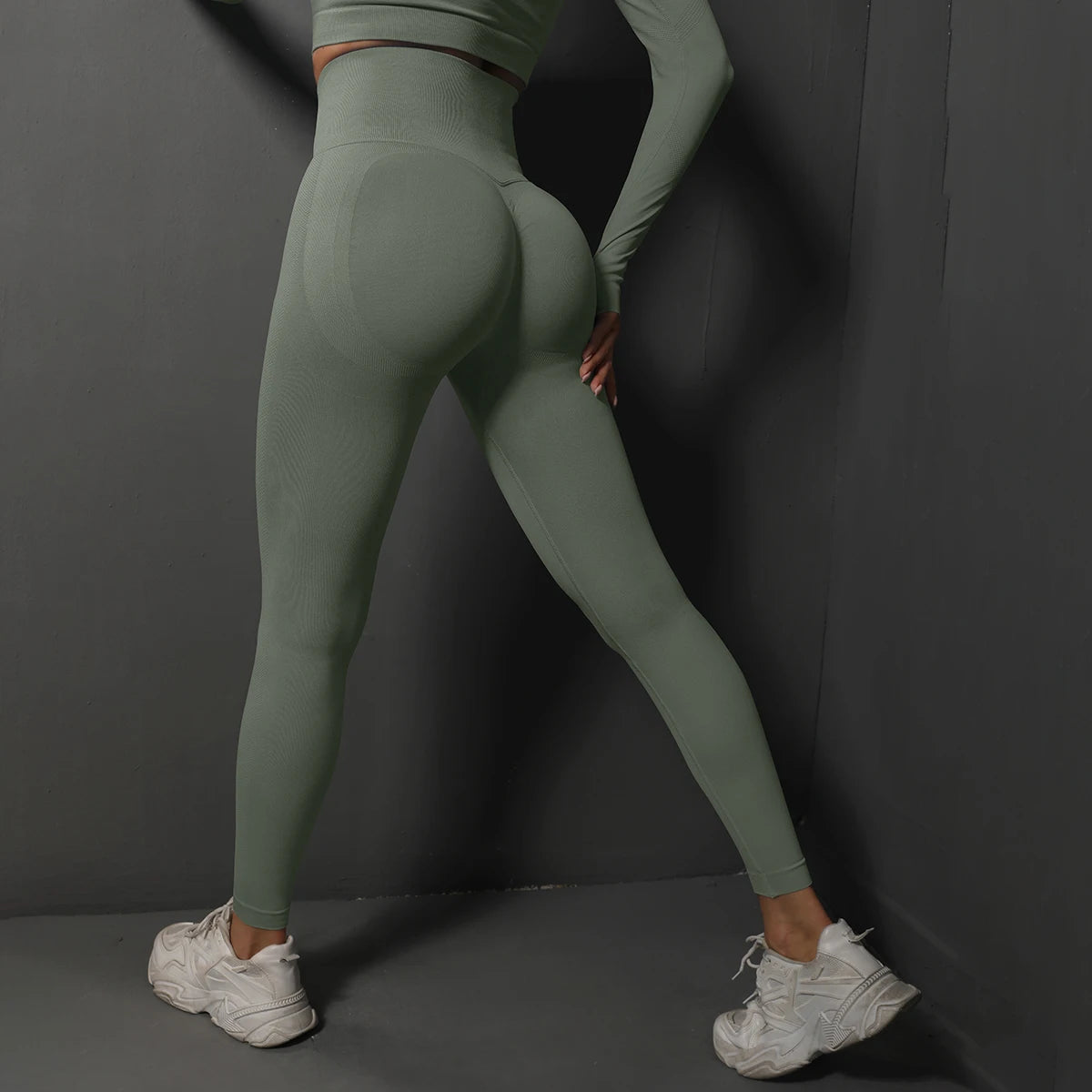 Seamless Gym Leggings Women Yoga Pants Sexy High Waist Booty Lifting Leggings Pants Women Sports Clothing Fitness Wear - Smarsty