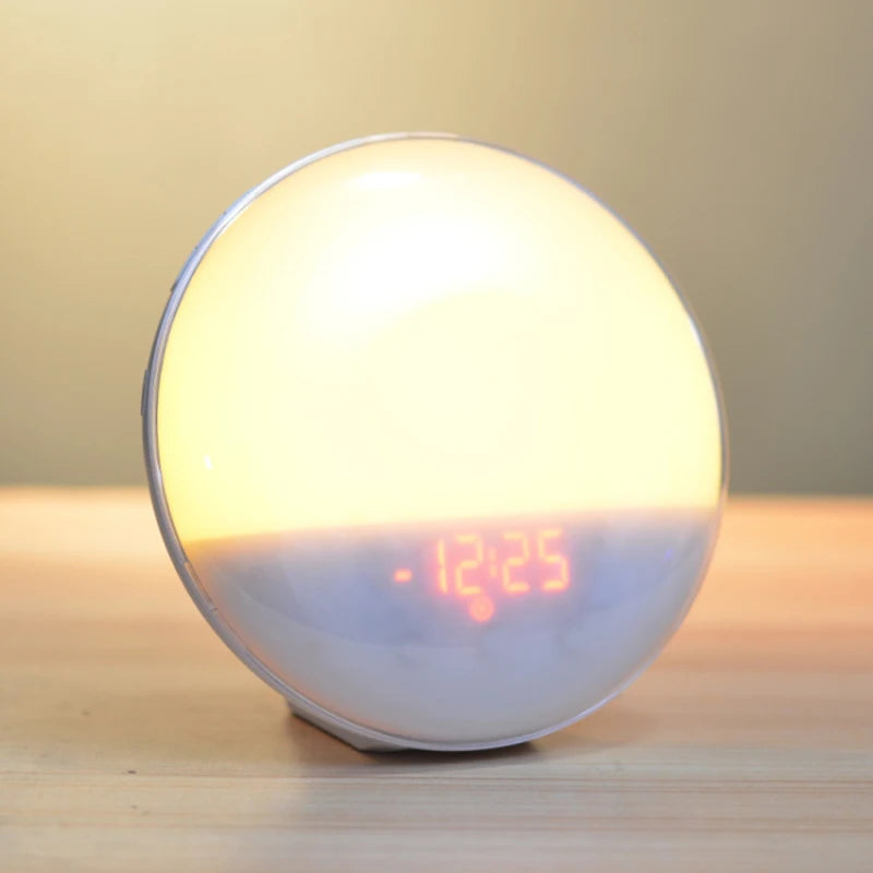 Wake Up Light Alarm Clock with Sunrise Simulation - Smarsty