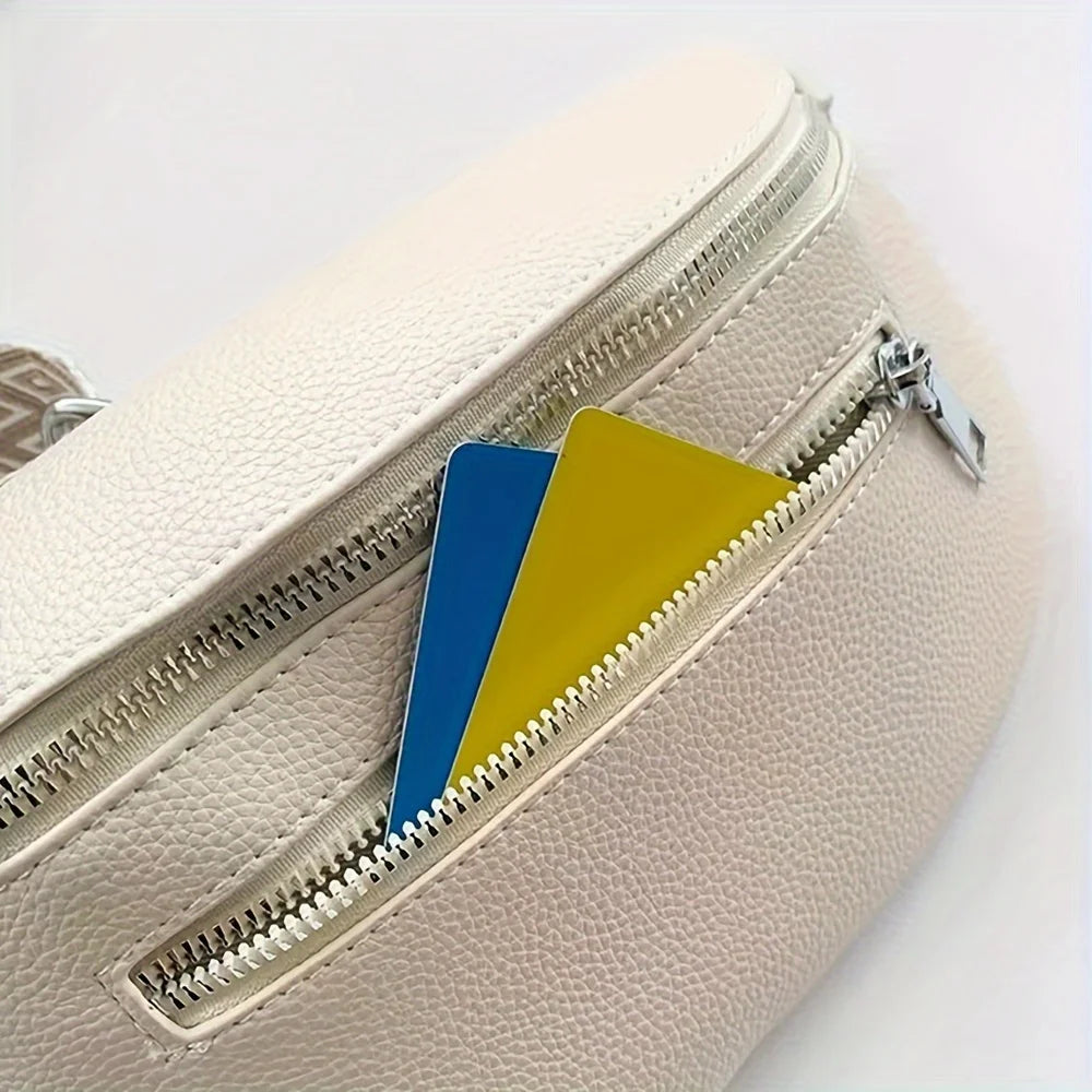 Soft Leather Fanny Pack Crossbody Bag For Travel Everyday - Smarsty
