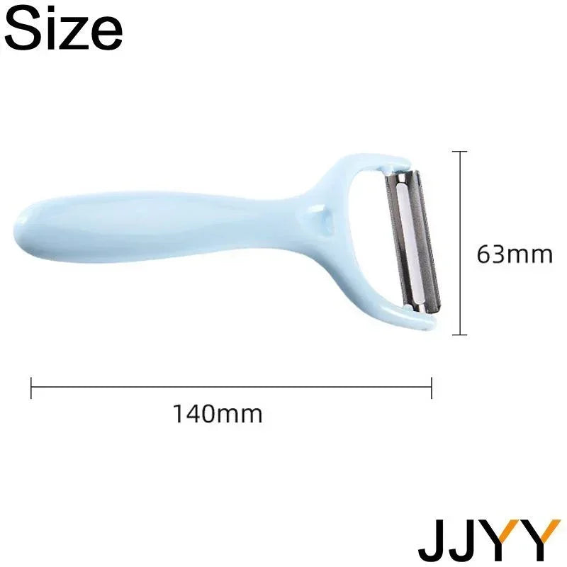 JJYY Fruit Peeling Knife Stainless Steel Peeler Peeling Apples Kitchen Vegetable Fruit Sharp Peeler Potato Peeler