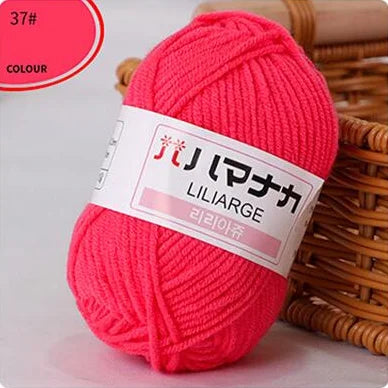 Soft Cotton Knitting Yarn for DIY Baby Sweaters - Smarsty