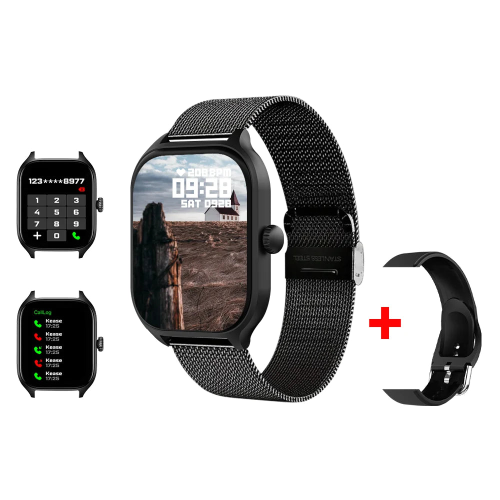 LAXASFIT H9 Smartwatch with Call Function and Heart Rate Monitoring - Smarsty