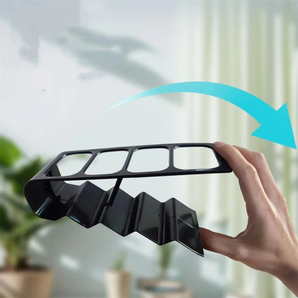 4-Grid Storage Rack Tv Air Conditioning Remote Control Stand Holder by Smarsty