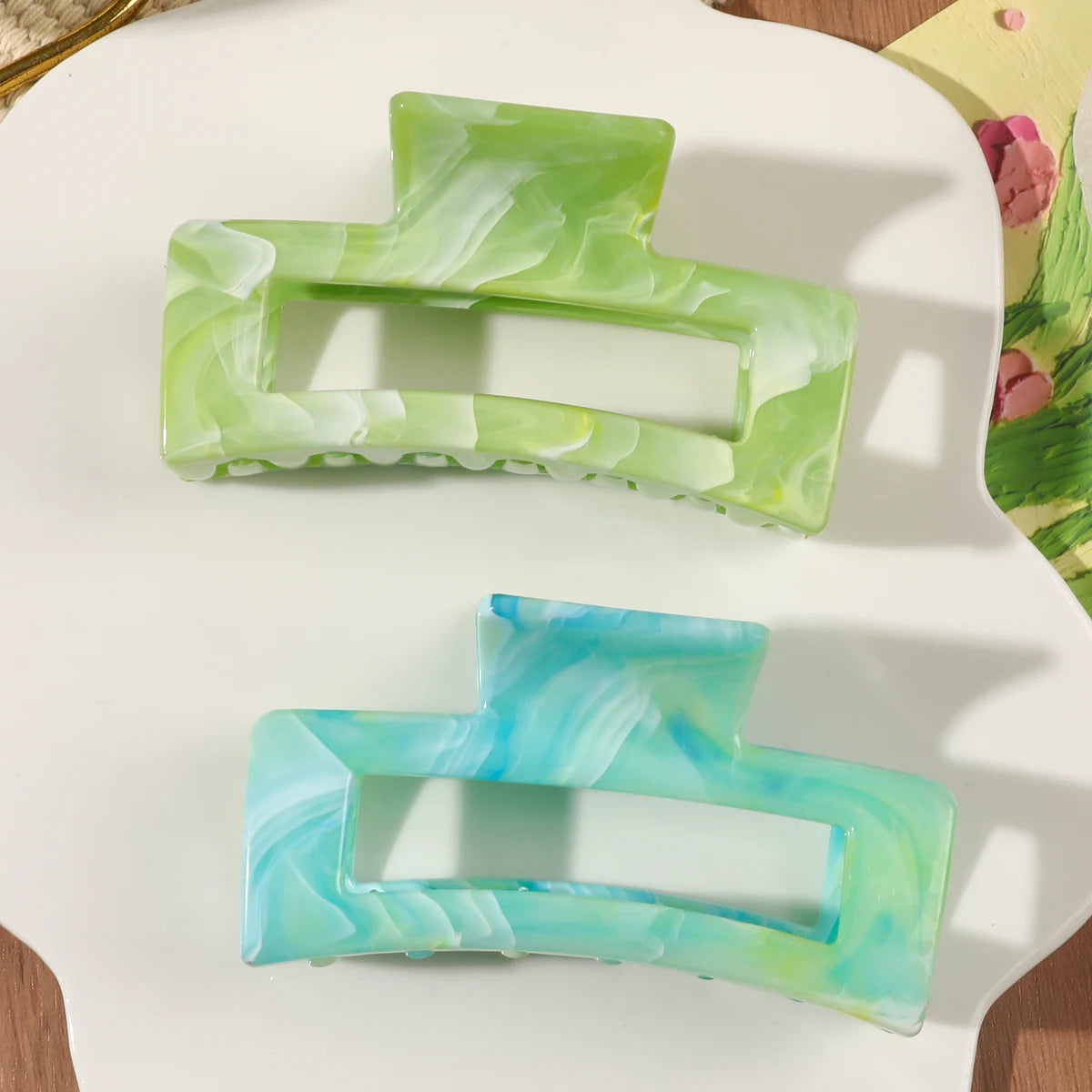 Hair Claw Clips Strong Hold Nonslip For Thick Hair - Smarsty