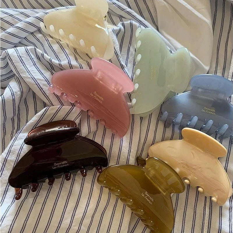 Elegant Acetate Hair Claw Medium Size Secure Hold Women - Smarsty