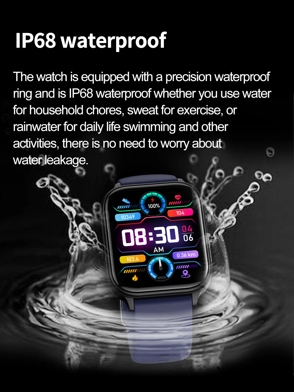 2025 Smart Watch with ECG PPG Health Monitoring - Smarsty