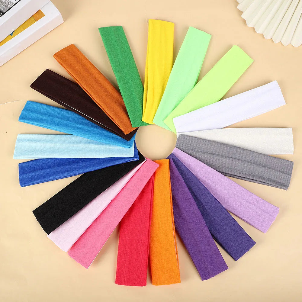 Elastic Hair Bands For Women Non Slip Sports Headbands - Smarsty