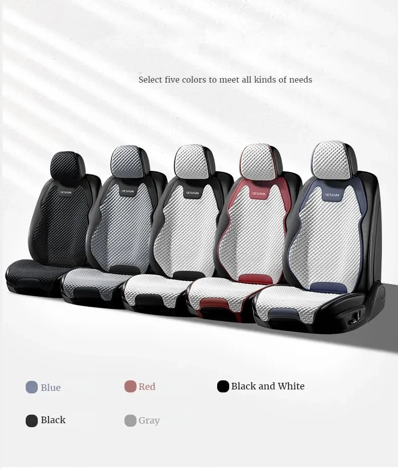 Ice Silk Car Seat Cushion Ventilated Front Seat Cover - Smarsty