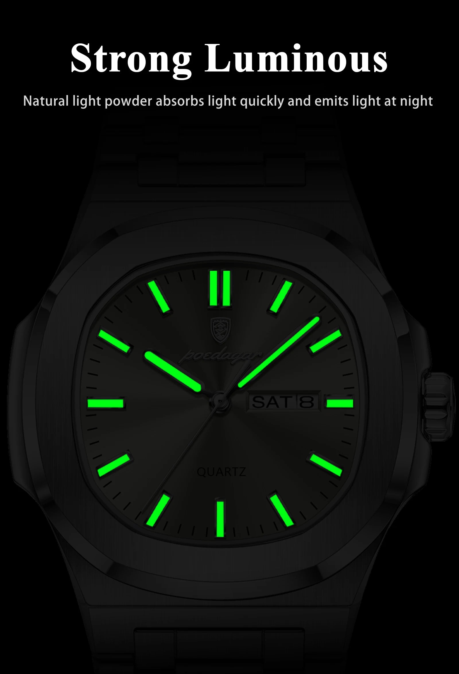 Luxury Waterproof Military Men's Watch with Luminous Feature - Smarsty
