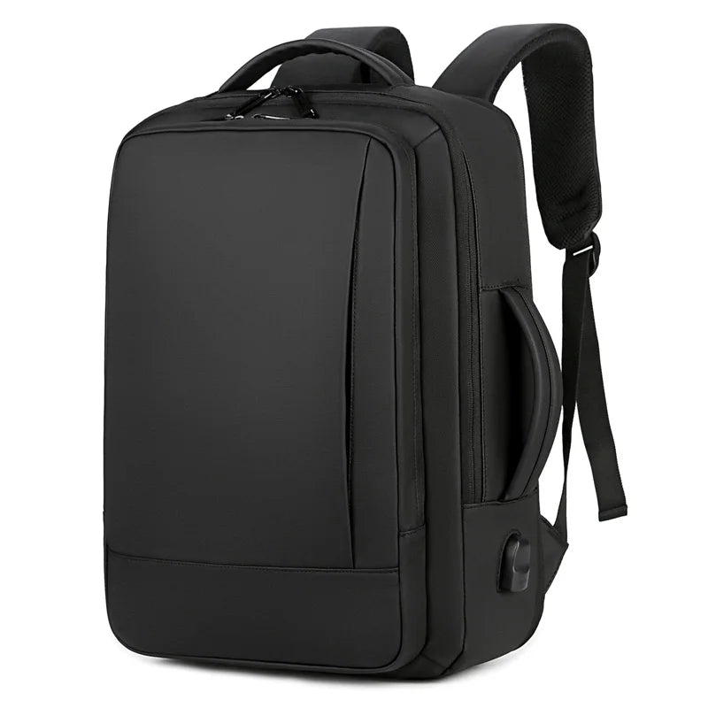 1Pcs Expandable Travel Backpack, Business casual men's backpack,with USB charging,waterproof fabric,suitable for daily commuting - Smarsty