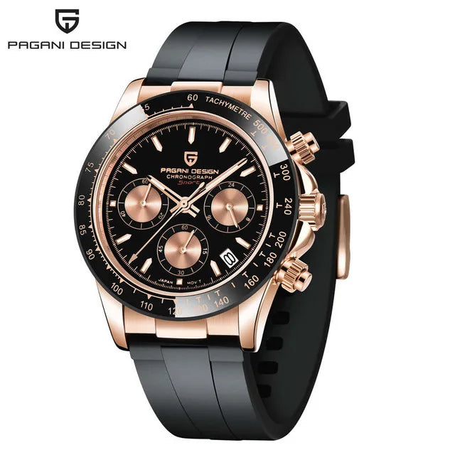 PAGANI DESIGN Men's Waterproof Chronograph Quartz Watch - Smarsty