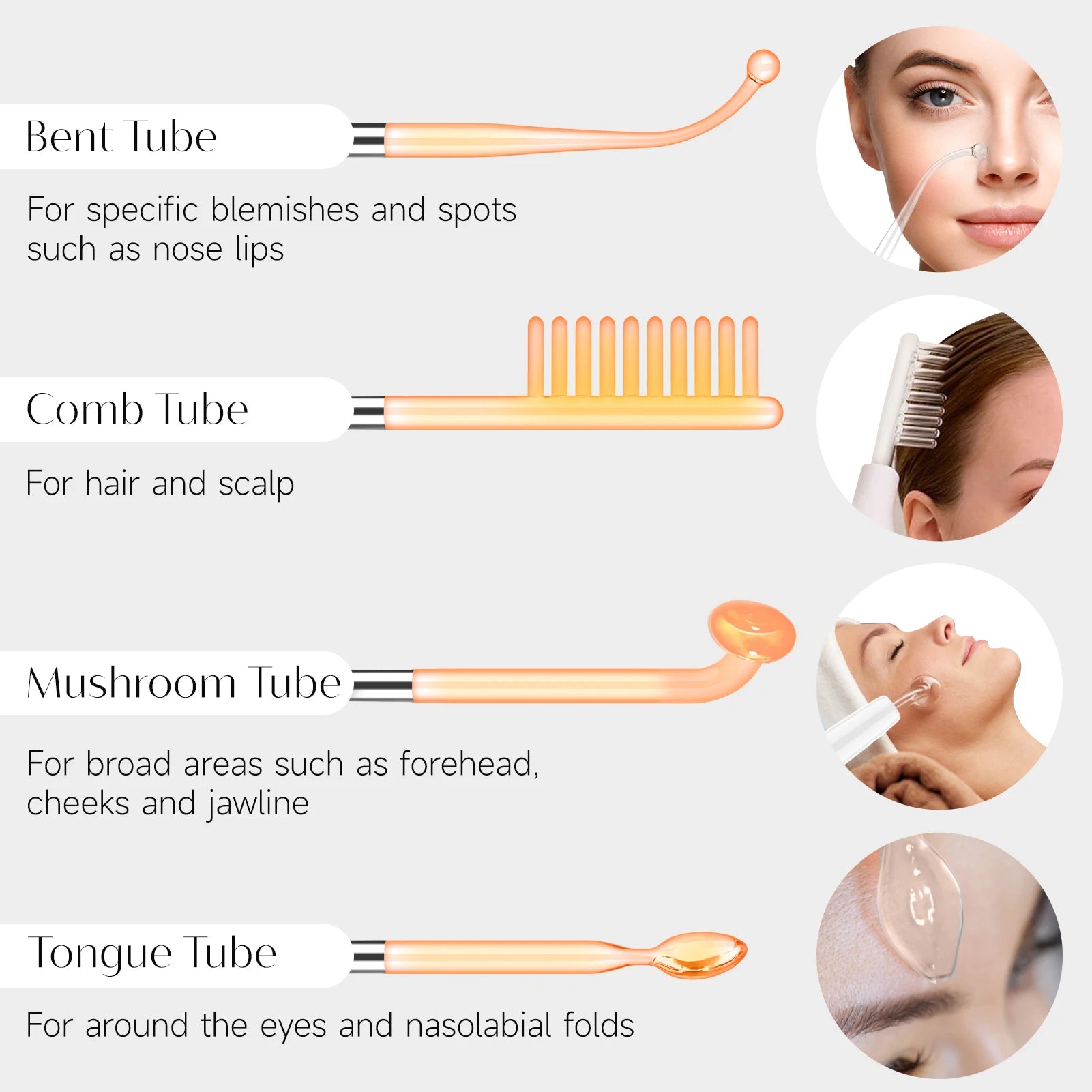 Darsonval High Frequency Wand for Acne and Wrinkle Treatment - Smarsty