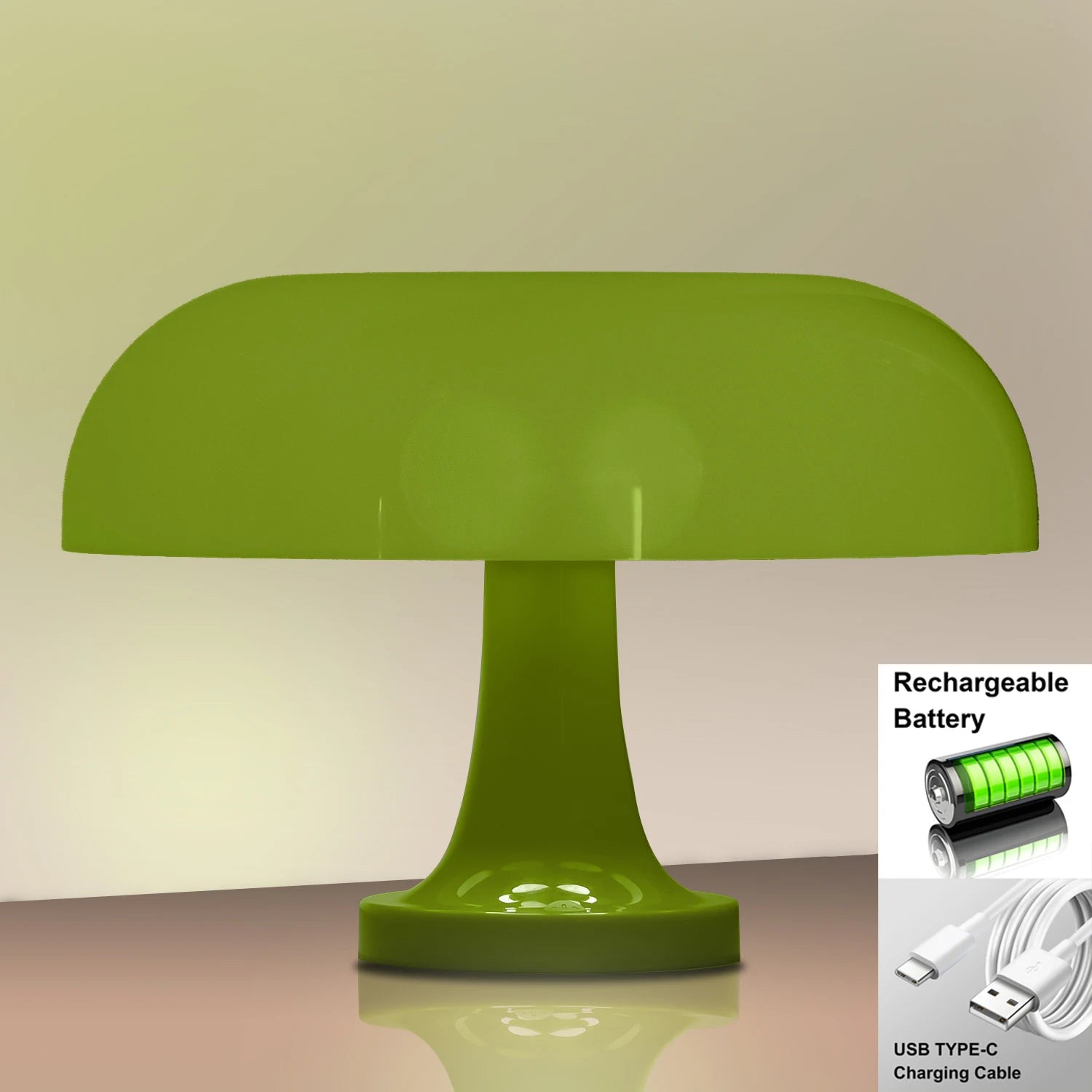 Minimalist Mushroom Table Lamp for Modern Bedrooms - Smarsty