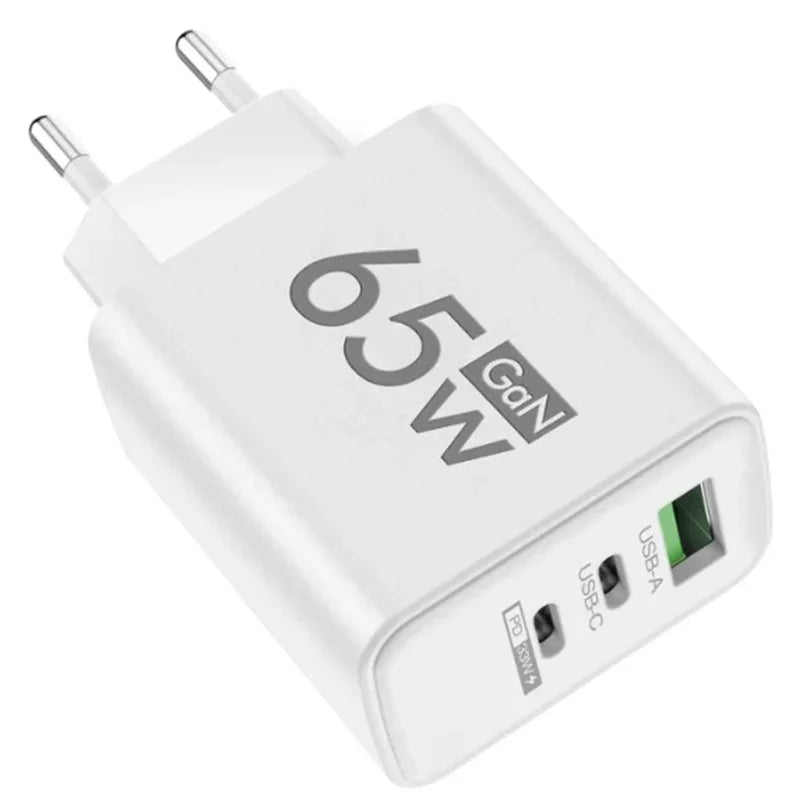 65W GaN USB C HighSpeed Charger Pro Travel Edition Plus - Smarsty