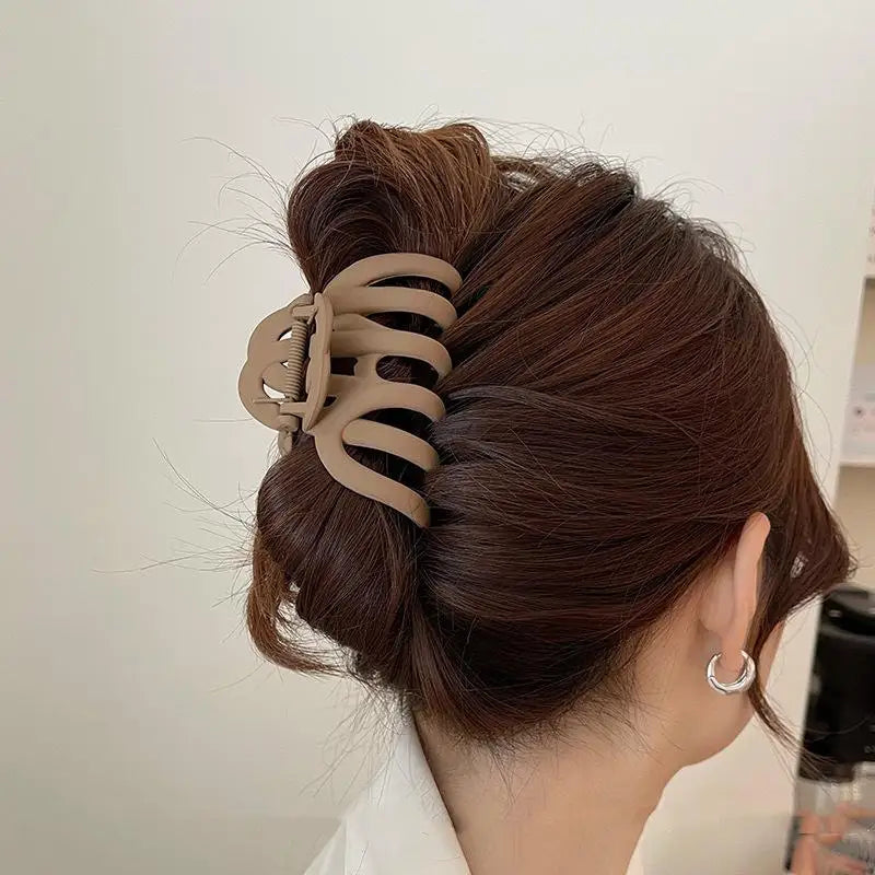 Korean Large Claw Clips For Thick Hair Strong Durable Grip - Smarsty
