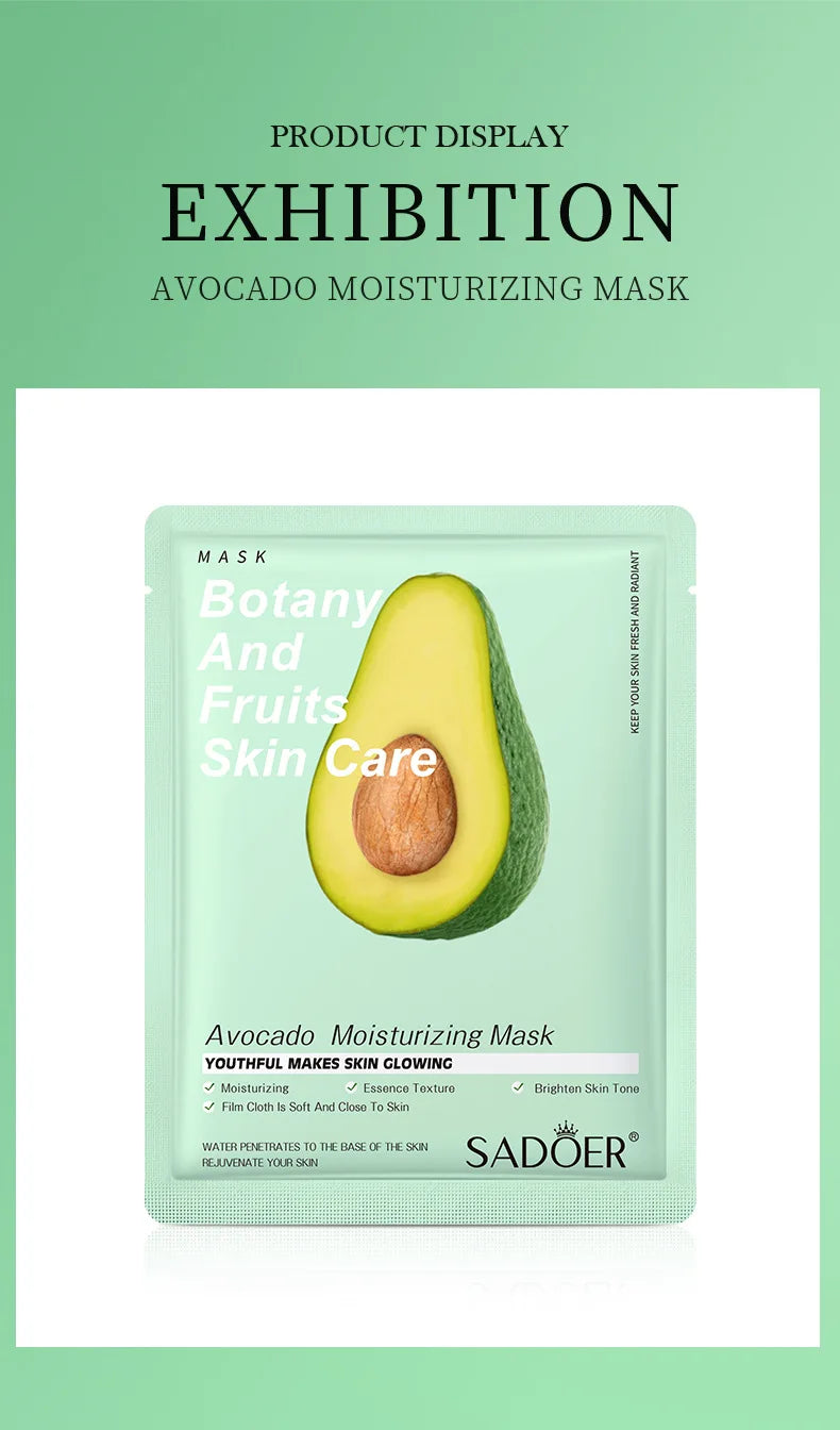 Natural Plant Face Masks for Deep Hydration and Firming - Smarsty
