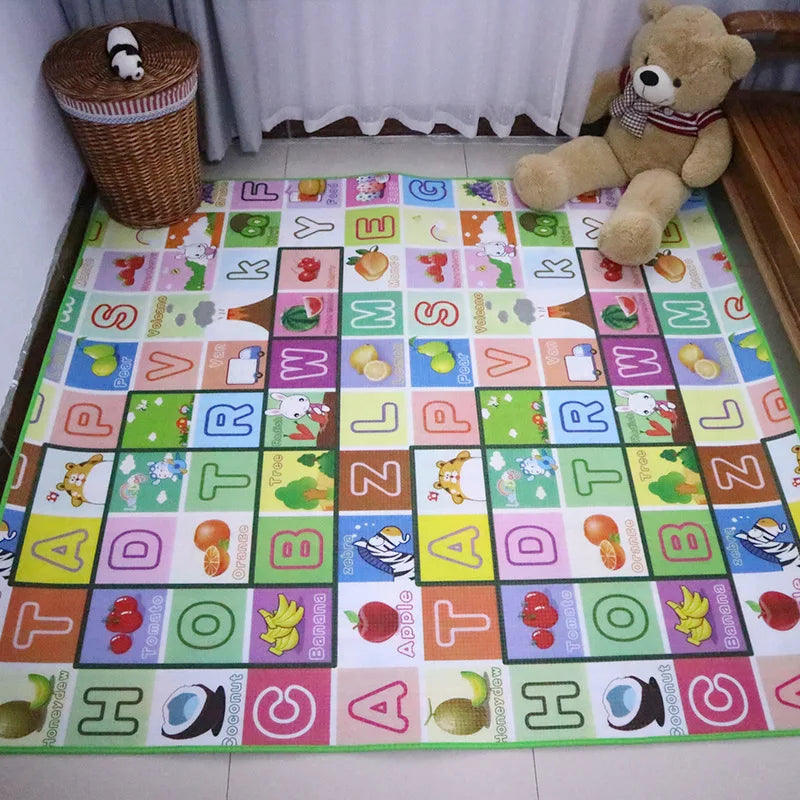 120*90cm Baby Play Mat EPE Activity Gym Kids Crawling Mats Carpet Baby Game Carpet for Children Rug Floor Newborns Eva Foam Toys by Smarsty
