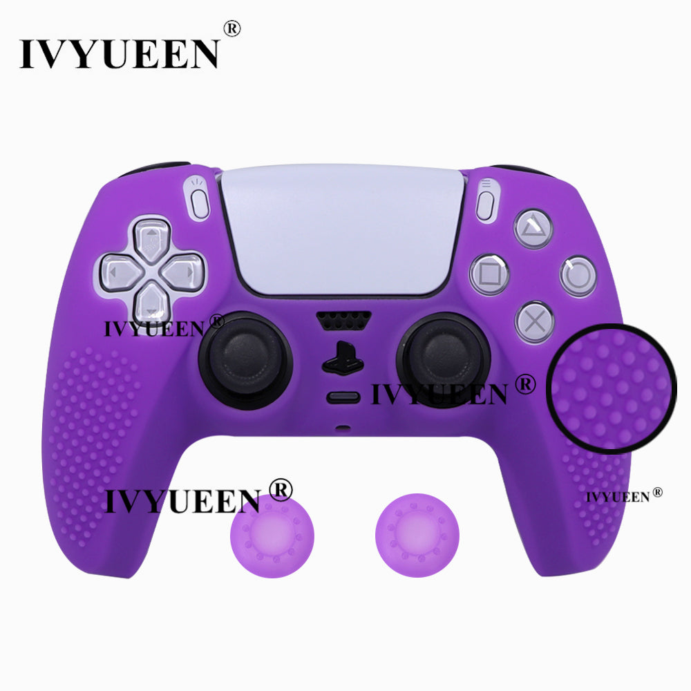 Ivyueen Anti-Slip Silicone Cover for PS5 Controller - Smarsty