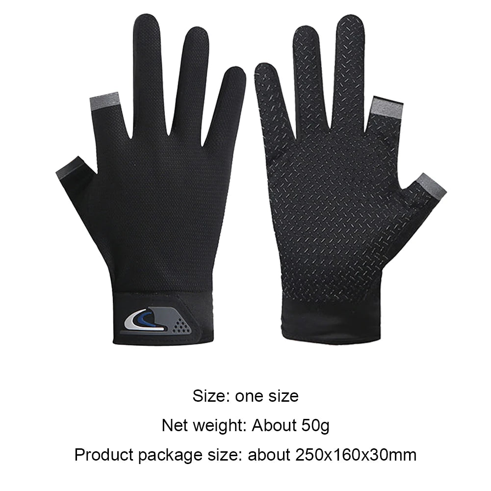 Touchscreen Fishing Gloves Men Women Anti Slip Breathable - Smarsty