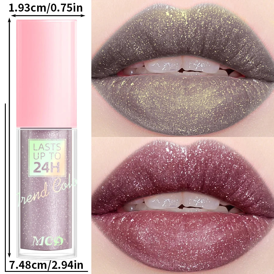 18 Colors Long Lasting Waterproof Lip Gloss Moisturizer - Smarsty
