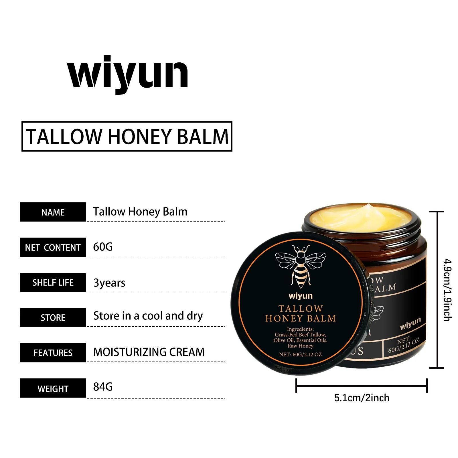 Beef Tallow Body Lotion for Dark Spot Reduction - Smarsty