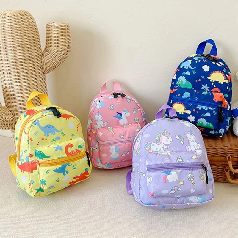 Waterproof Cartoon Dinosaur Backpack For Kids School Bag - Smarsty