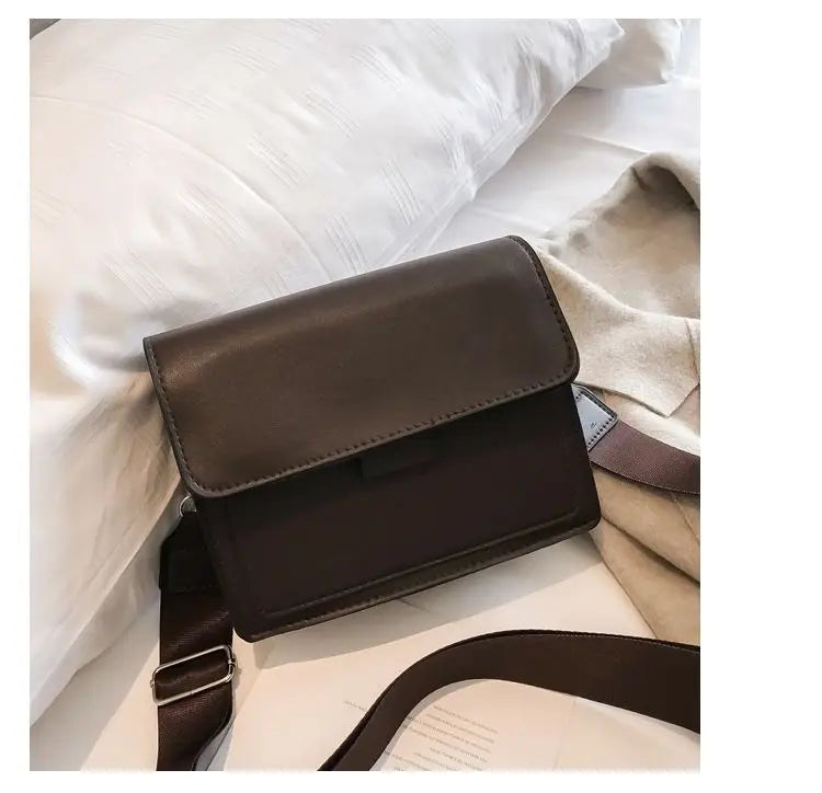 PU Leather Crossbody Bag For Women Travel Friendly Flap - Smarsty