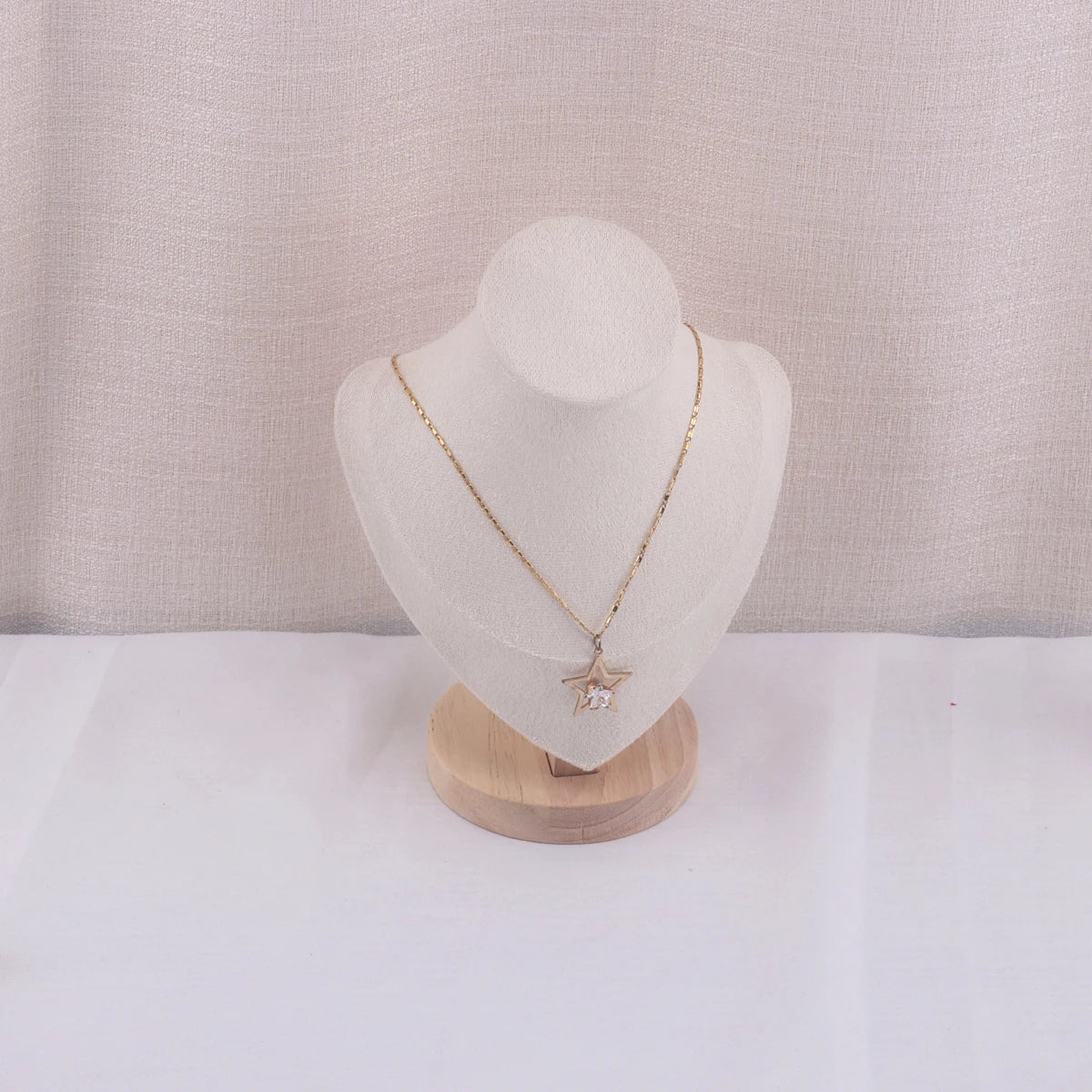 Velvet Jewelry Display Stand for Necklaces and Pendants - Smarsty